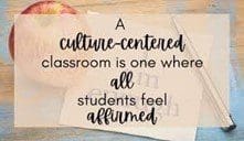 A Cultured Centered Classroom Image
