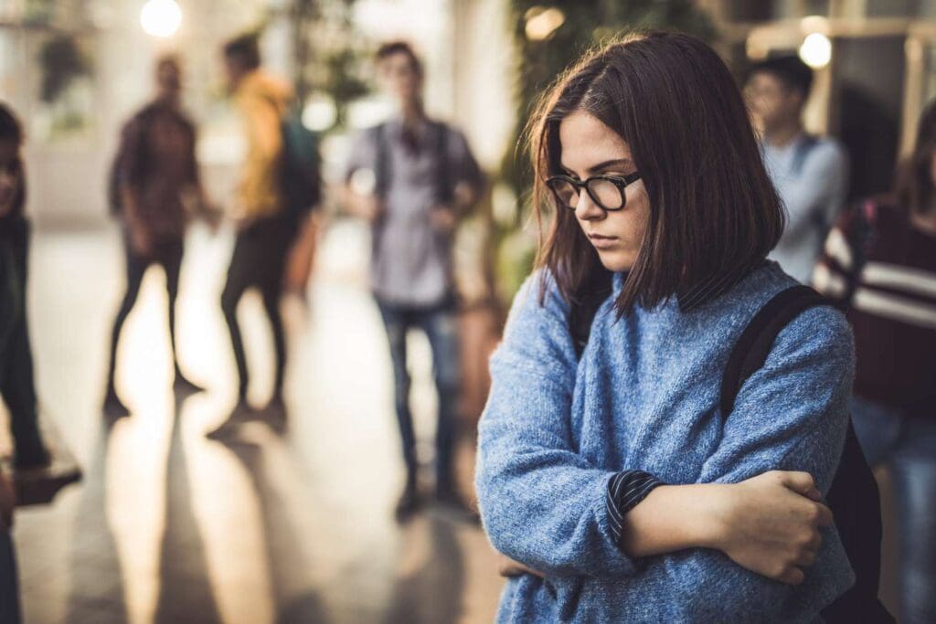 Girl Being Bully Image
